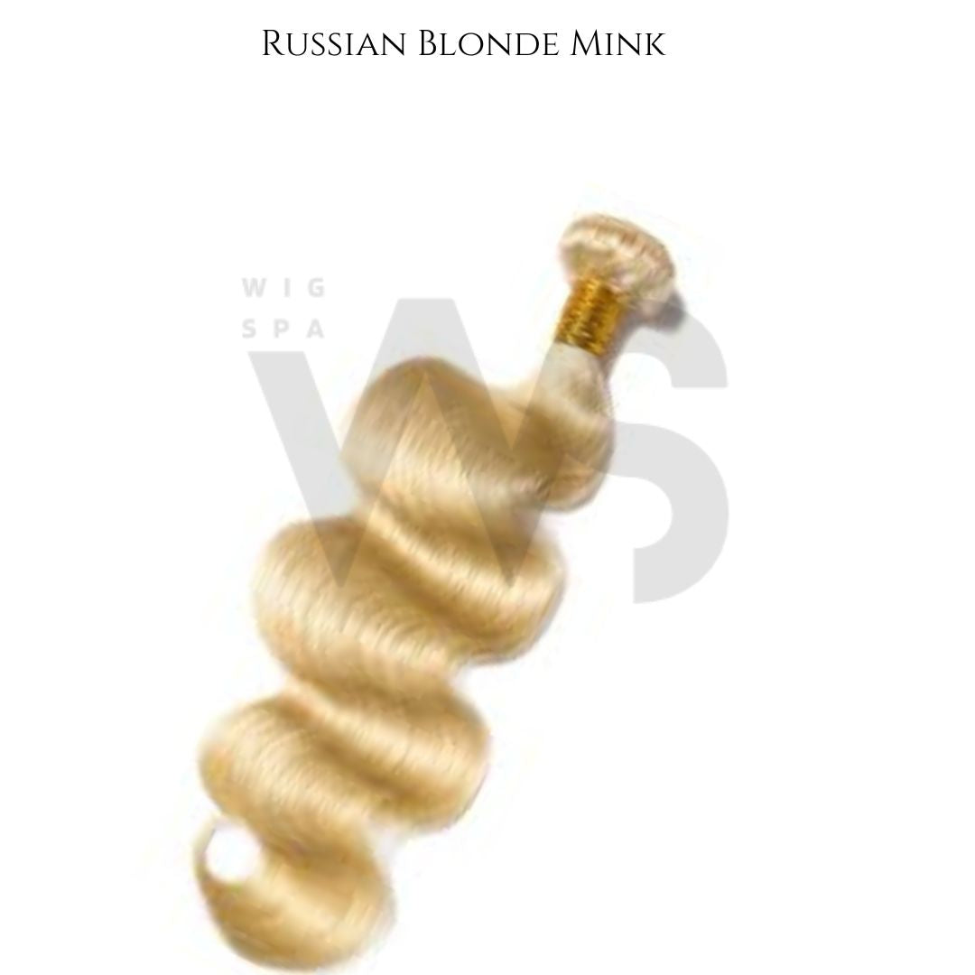 Russian Blonde Body Wave (Mink) SINGLE