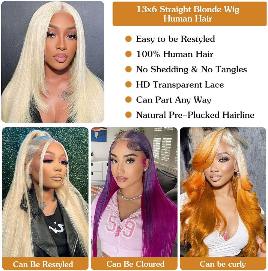 Blonde 13x4 Frontal Wig